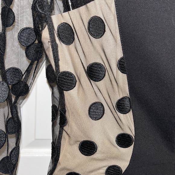 STELLA MCCARTNEY BLACK CREW LONG DRESS - Picture 4 of 4